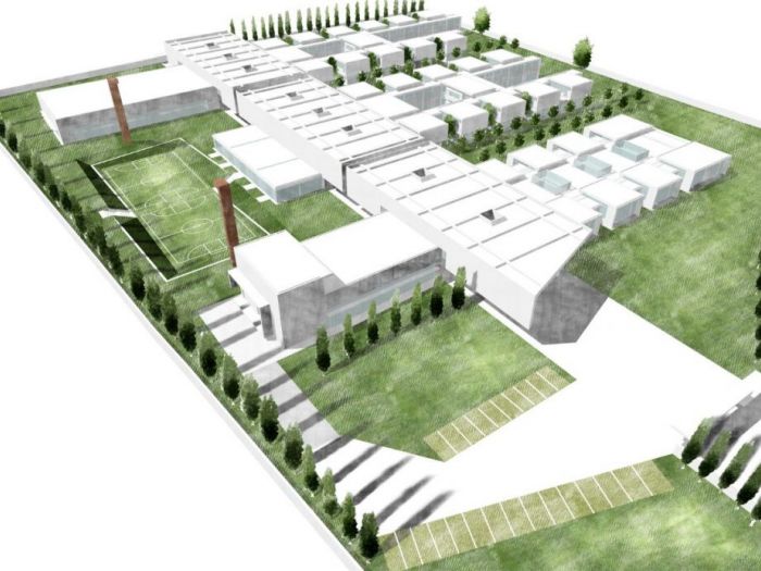 Archisio - Marco Mazzella - Progetto Concorso complesso scolastico