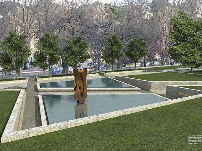 Archisio - Ruggero Lenci - Progetto Concorso per un monumento ai caduti di nassiriya