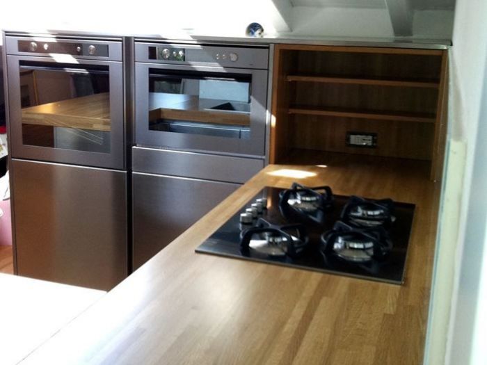 Archisio - Federico Dubini - Progetto Cucina inoxProdotto artigianale