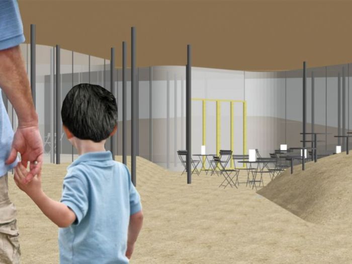 Archisio - Marc - Progetto Una casa del t in un isola artificiale