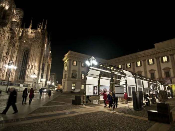 Archisio - Lascia La Scia Sas - Progetto Frammenti tunnel espositivo duomo