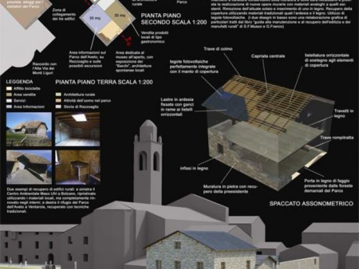 Archisio - Arch Lorenzo Ardito - Progetto Una porta per il parco regionale dellaveto