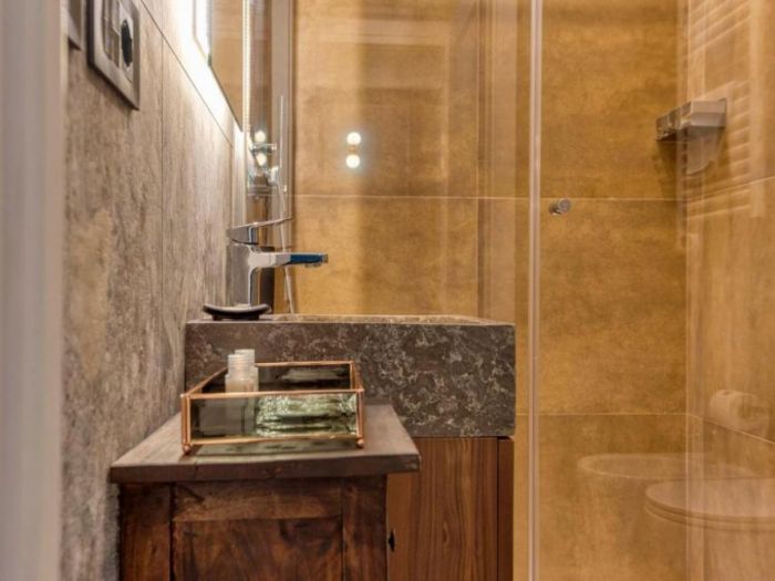 Archisio - Gianluca Chiocca Design - Progetto Trasformazione appartamento 130 mq in 3 bedbreakfast - milano