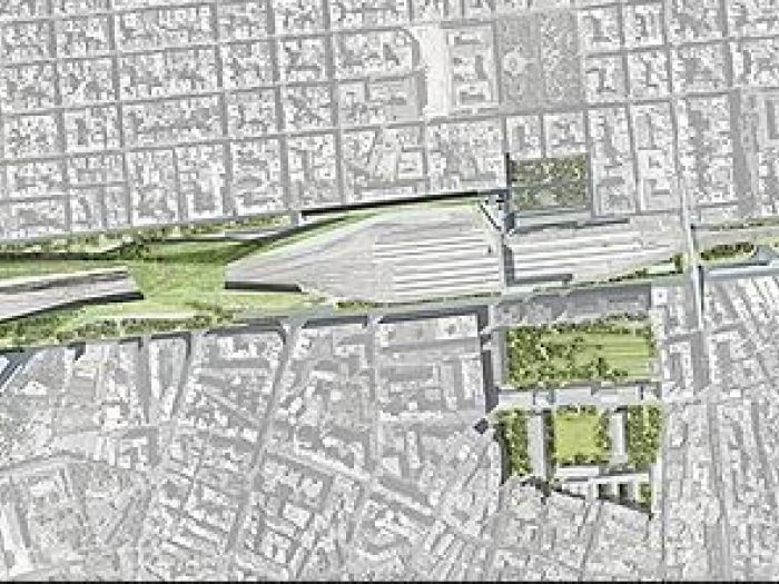 Archisio - Studio Bugna - Progetto Concorso bari centrale 2classificato