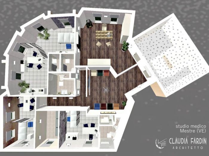Archisio - Claudia Fardin - Progetto Mediacal office
