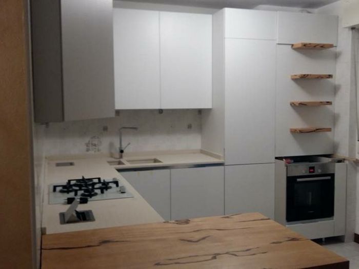 Archisio - Mhid Maiocchi House Interior Designer - Progetto Cucina laccato opaco