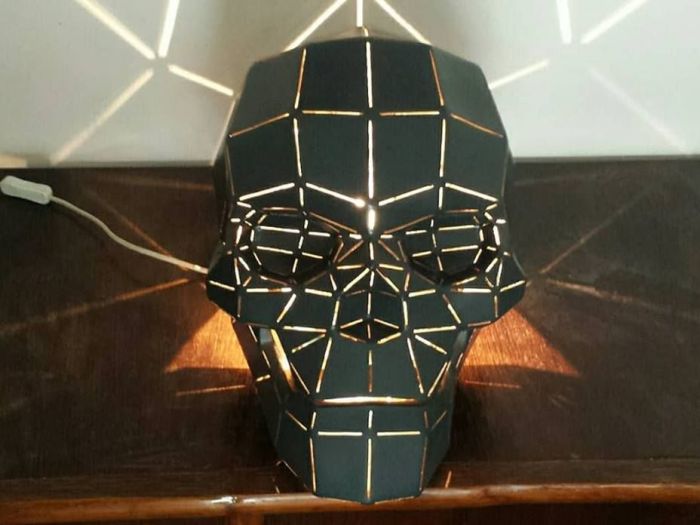 Archisio - Vala Lampade - Progetto Lampade teschio