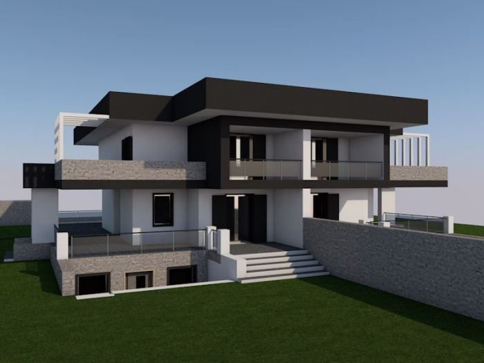 Archisio - Studio Tecnico Darchitettura Arcut - Progetto Progetto architettonico villette