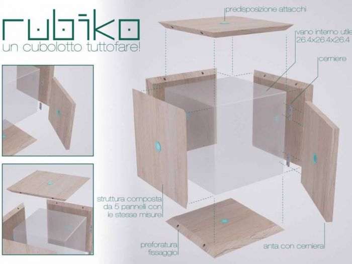 Archisio - Studio Gentile - Progetto Rubiko