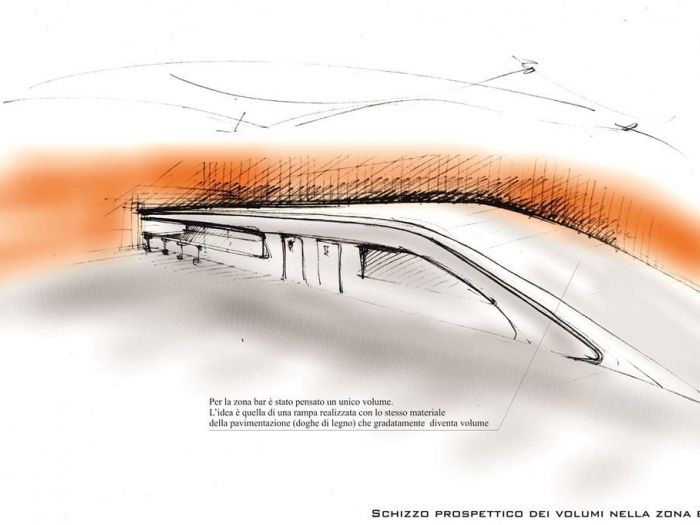 Archisio - Stefano Costantino - Progetto Progetto preliminare per la realizzazione di un bar a servizio di un hotel a giardini naxos