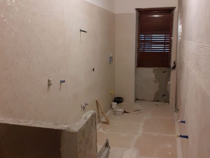 Archisio - Mani Srl Ristrutturazini - Progetto Ristrutturazione zone servizi appartamento roma zona montagnola