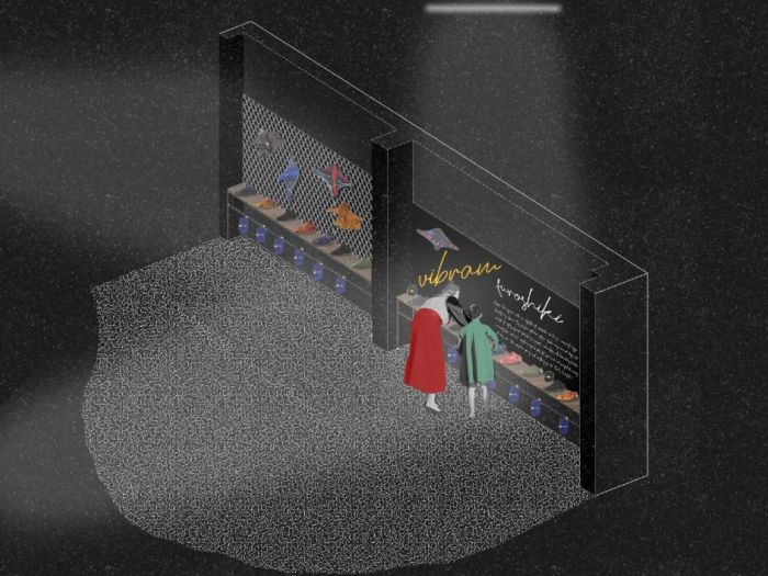 Archisio - Lula Ferrari - Progetto Flagship store vibram