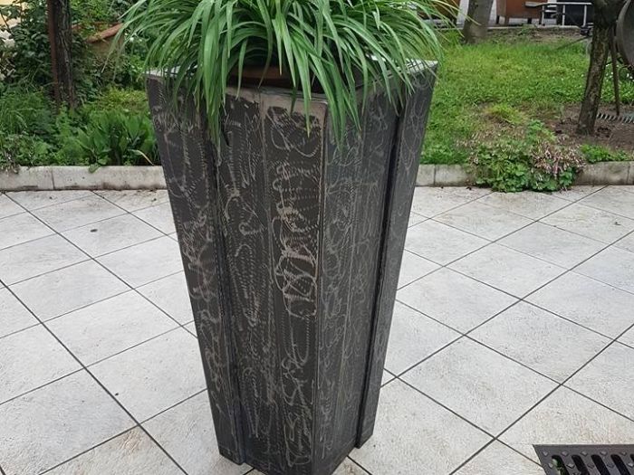 Archisio - Pagani Srl - Progetto Vasi di metallo