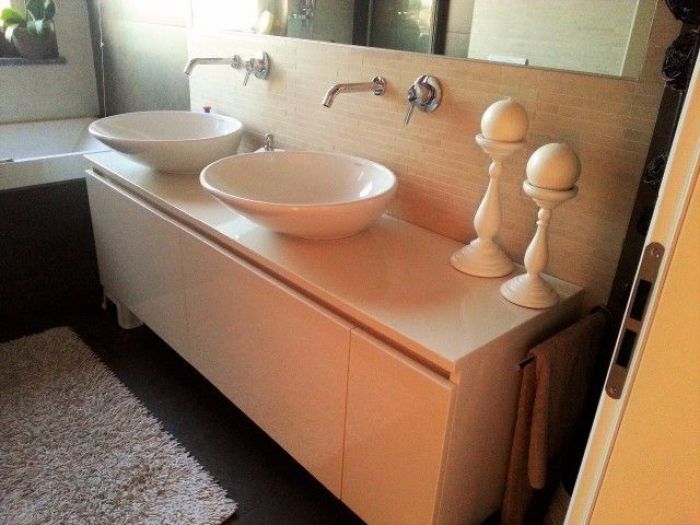 Archisio - Falegnameria Longo - Progetto Arredo bagni