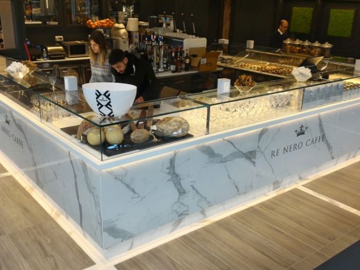 Archisio - Flli Groppo srl - Progetto Re nero caff - bar