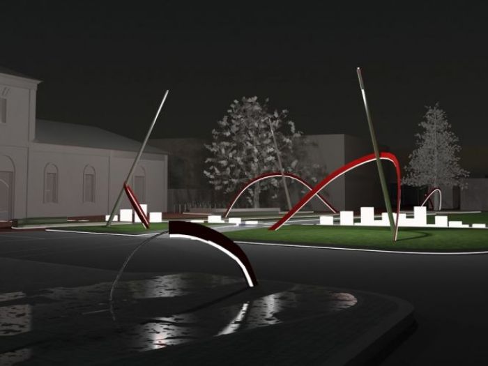 Archisio - Soa Spazio Oltre Larchitettura - Progetto Alt stazione arte e bici alla fermata del treno