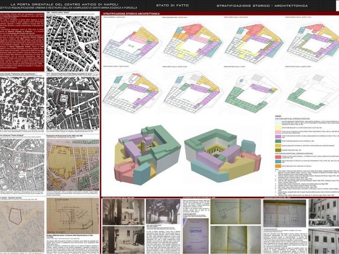 Archisio - Alessandra Pascarella - Progetto Restauro dellex complesso di santa maria egiziaca a forcella