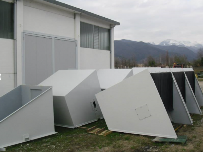 Archisio - Cherasco srl - Progetto Sabbiature e verniciature in sede e presso terzi