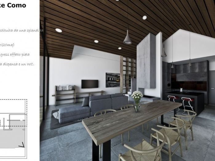 Archisio - Giorgio Patierno - Progetto Villa su lago di como