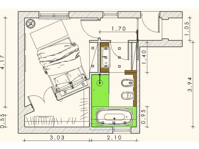 Archisio - Antonella Liguori Architetto - Progetto Studio interni particolareggiato