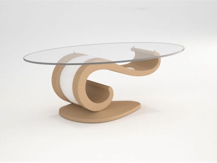 Archisio - Dablec Di Tiziano Moletta - Progetto Tavolino da salotto classico lisa