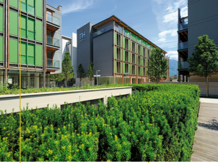 Archisio - Colombo Costruzioni - Progetto Nh hotel trento