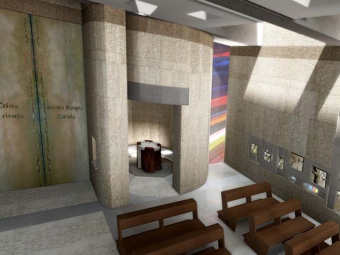 Archisio - Ruggero Lenci - Progetto Chiesa parrocchiale di s M Goretti