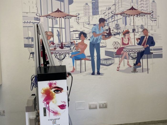 Archisio - Copygraf Sas - Progetto Stampa su muro