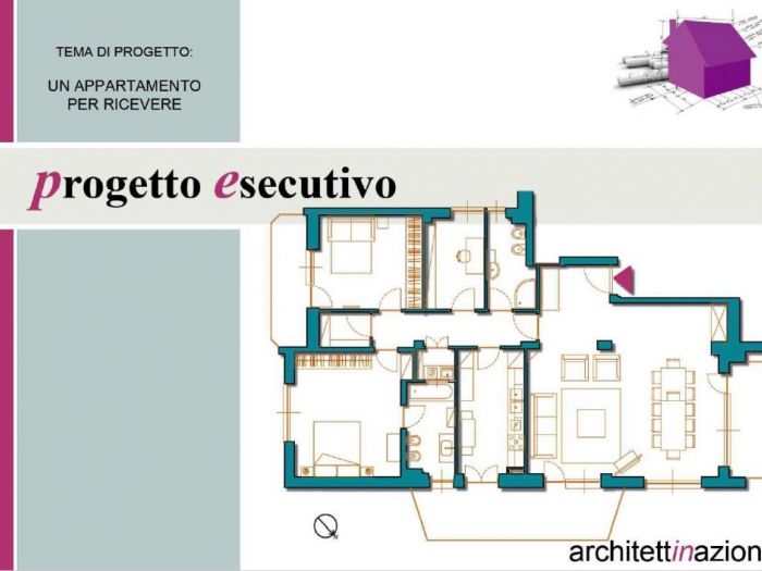 Archisio - Concetta Pastore - Progetto Un appartamento per ricevere