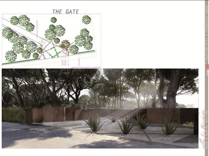 Archisio - Architectural Make Up - Progetto The gate roccamareArch massimo viti arch francesca amore