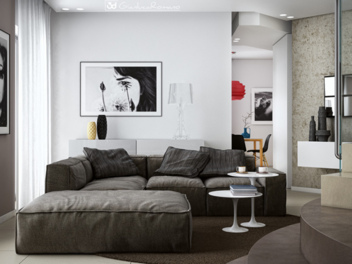 Archisio - 3d Gianluca Romano - Progetto Elegant living