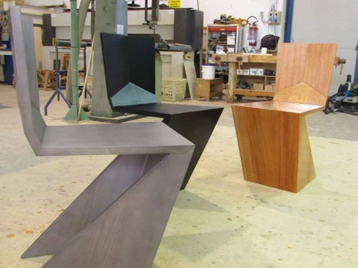 Archisio - Onda Arredamenti - Progetto Tavolini sedie mensole armadi arredo casa e rivestimento in legno per yacht