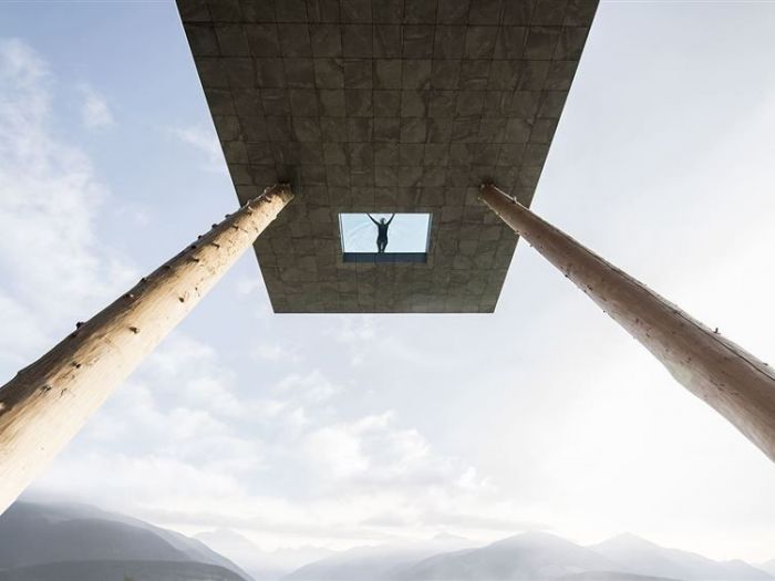 Archisio - Noa Network Of Architecture - Progetto Hubertus oscillante tra cielo e terra