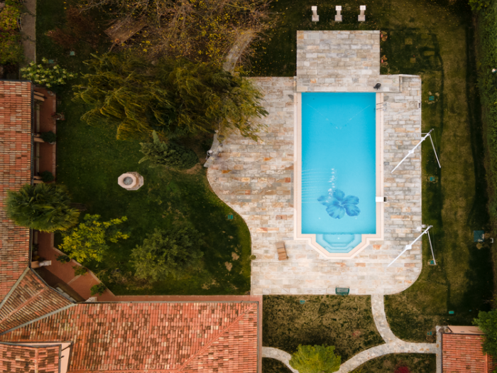 Archisio - Forme Dacqua - Progetto Giochi dacqua in piscina villa privata venezia