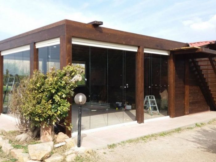 Archisio - Progetto Tenda - Progetto Chiusure per verande
