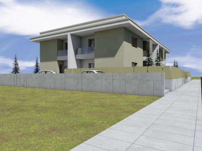 Archisio - Omnia 1929 Servizi E Consulenze Immobiliari - Progetto Quadrifamiliare su due livelli