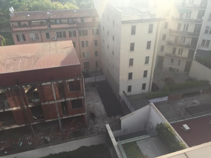 Archisio - Lamuraingegneria Cantiere - Progetto Residenza a parco solari milano