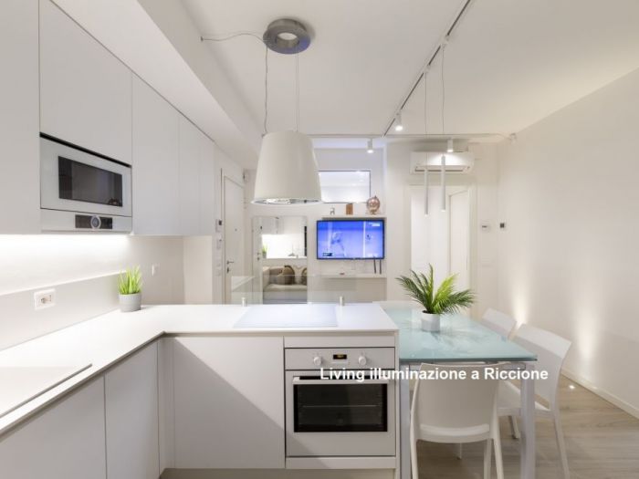 Archisio - Living Illuminazione - Progetto Pogetto luci per appartamento della sigra simona a riccione