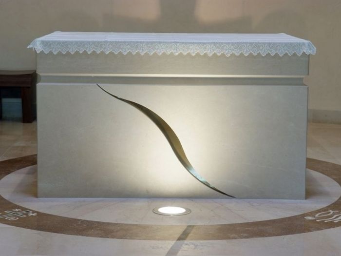 Archisio - Antica marmeria manghisi srl - Progetto Chiesa s S Resurrezione