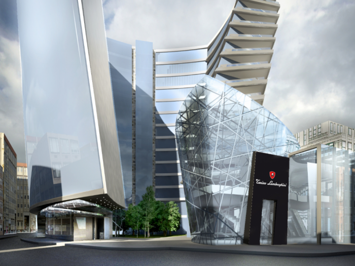 Archisio - Studio Costa Progettazioni - Progetto Tonino lamborghini hotel