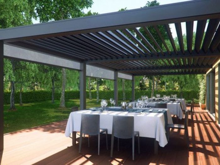 Archisio - Florio Outdoor - Progetto Pergole bioclimatiche