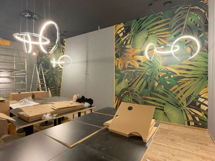 Archisio - Paola Illuminazione - Progetto Illuminazione per una splendida pizzeria