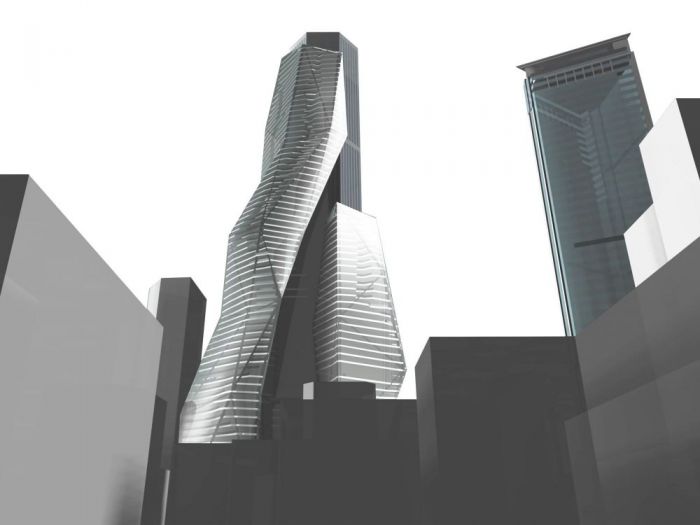 Archisio - Plasma Studio - Progetto Dalian diamond tower