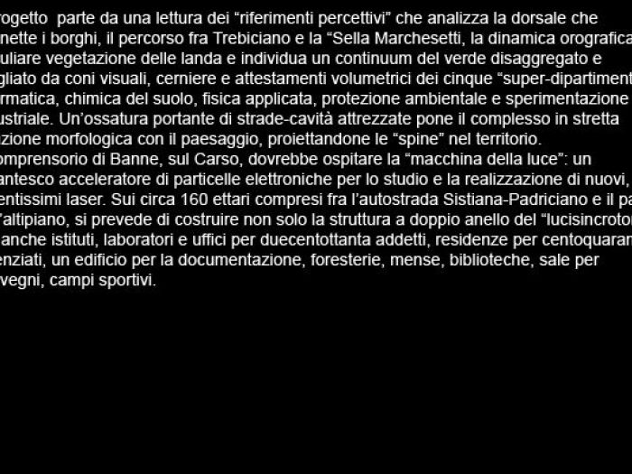 Archisio - Sartogo Architetti Associati - Progetto Piano particolareggiato dellarea di ricerca detailed plan for the research area
