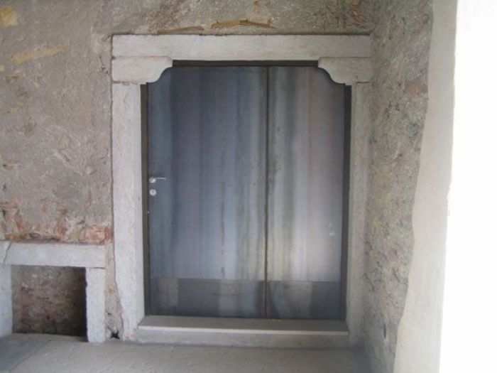 Archisio - Mauro Rossaro - Progetto Entrata palazzo rovereto