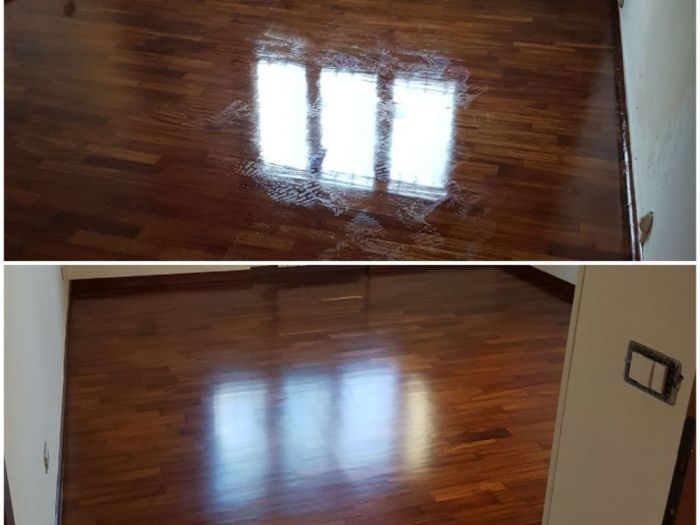 Archisio - Parquettista Roma - Progetto Restauro parquet massello con levigatura e verniciatura
