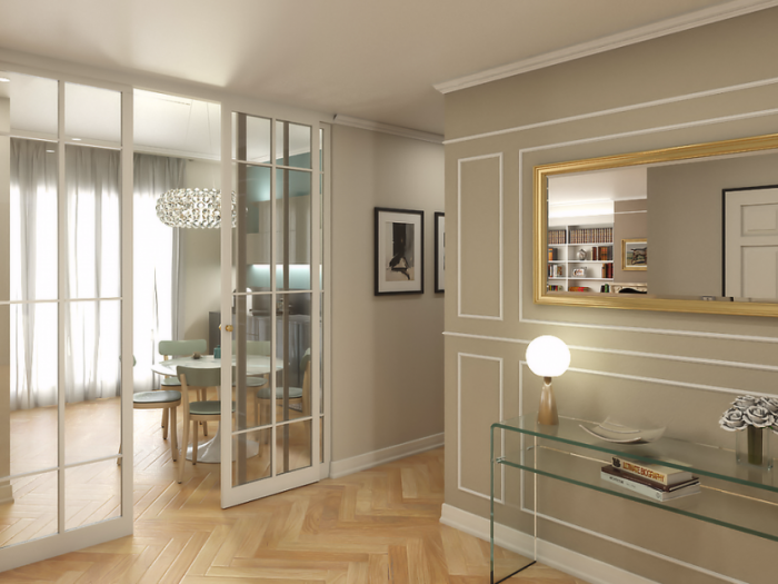 Archisio - Antonella Favalli - Progetto Ambienti classici e arredi contemporanei