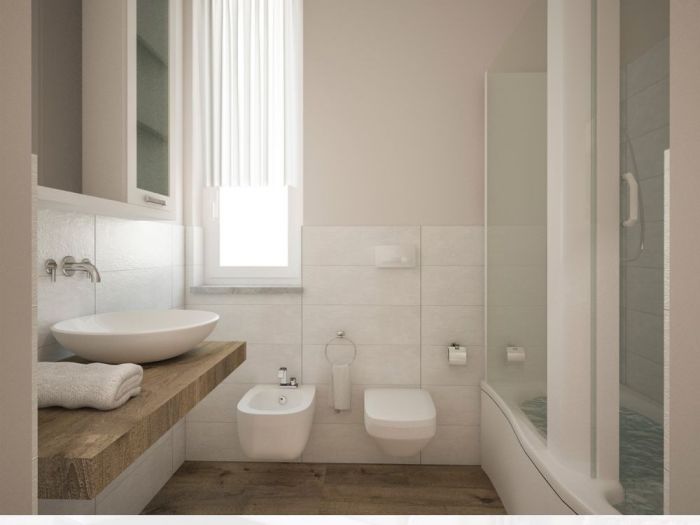 Archisio - Mc Rendering Solution - Progetto restyling fresco e moderno di un ambiente spento e vetusto