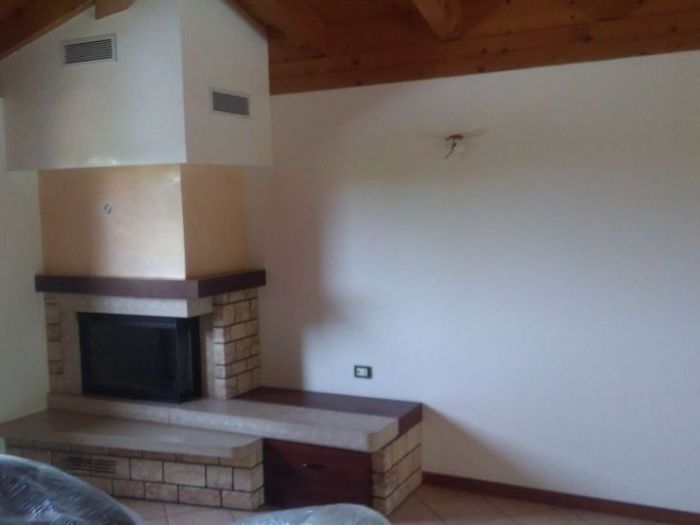 Archisio - Dipinture Flli Pepe - Progetto Caminetto a calce