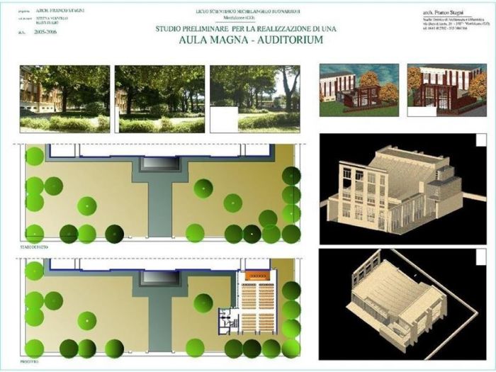 Archisio - Franco Stagni - Progetto 2006 - auditorium